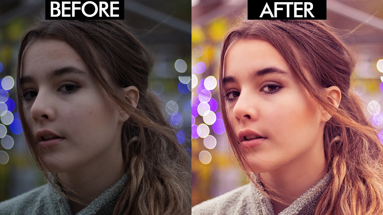 Portrait Development and Skin Retouch in Adobe Photoshop – اردو / हिंदी`