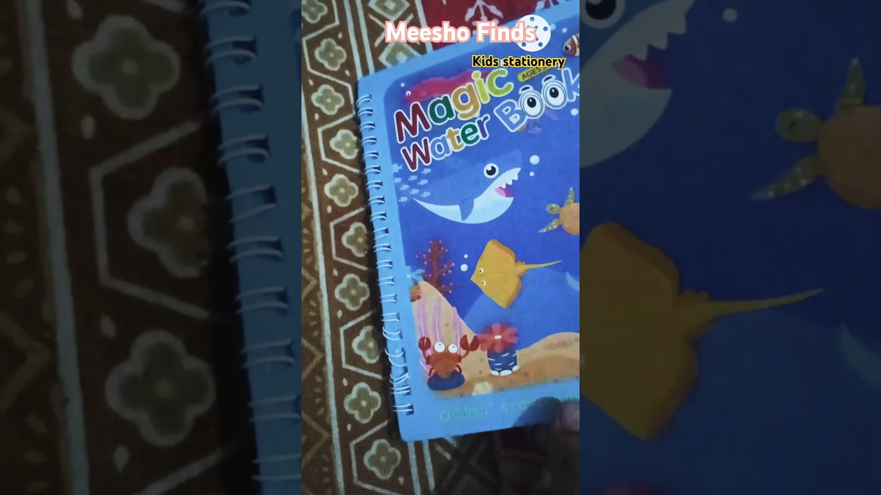 Heart of Hearth | Meesho Finds Stationary | Meesho Magic Book | Kids Toys #trendingshorts #sh #viral