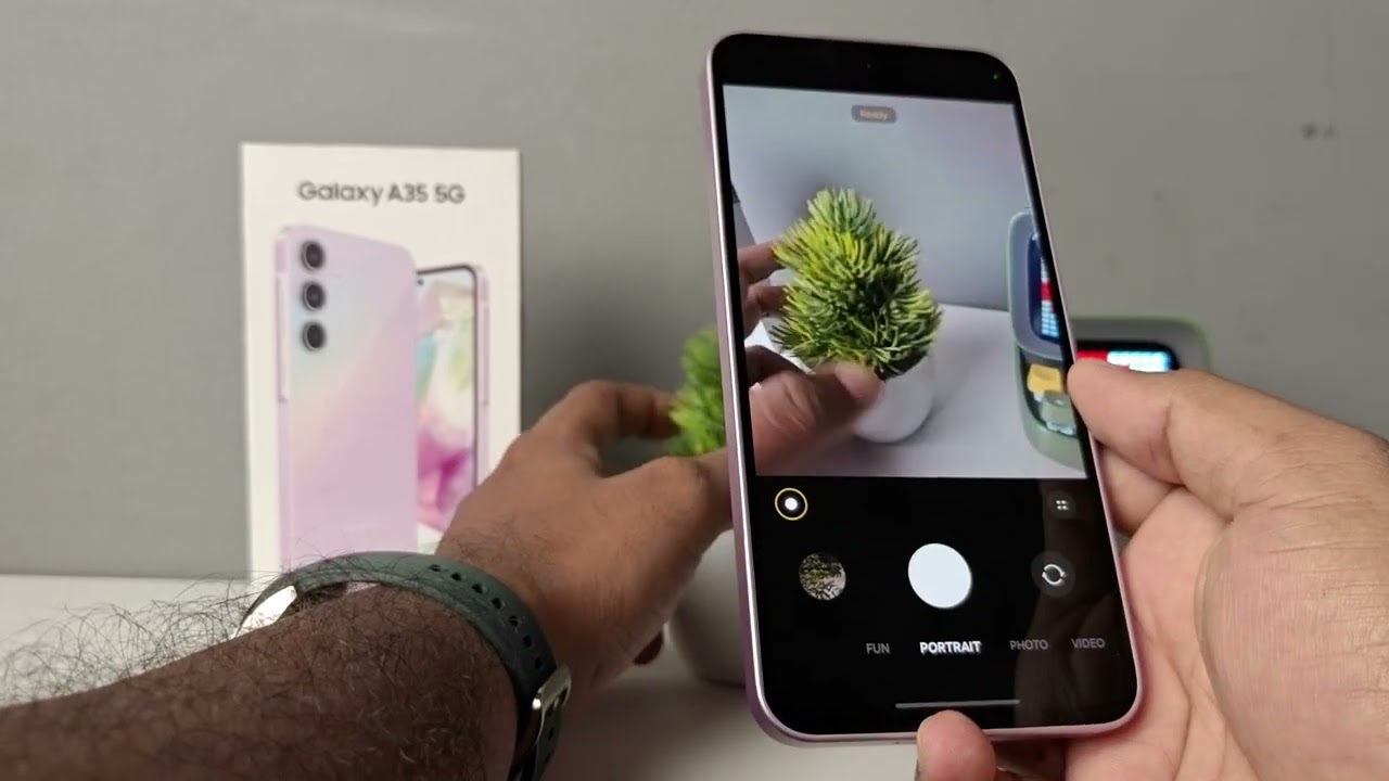 How to Take Backround Blured or Portrait Photo in Samsung galaxy A35 5G