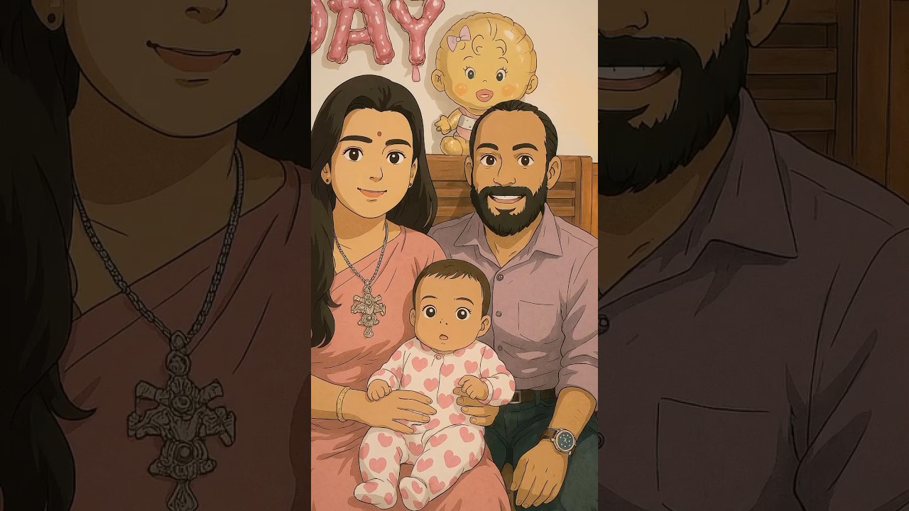 How we turned our photos into Ghibli Style Portrait for FREE #ghibli