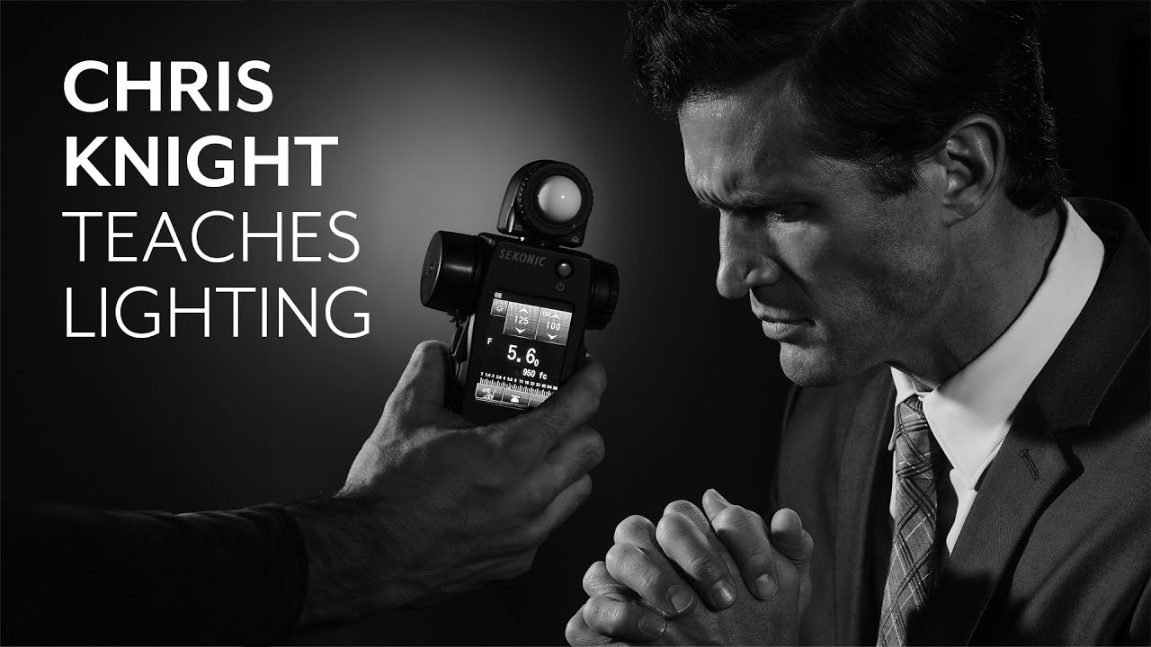Chris Knight – Mastering Studio Lighting using a Light Meter for Dramatic Portrait Photography