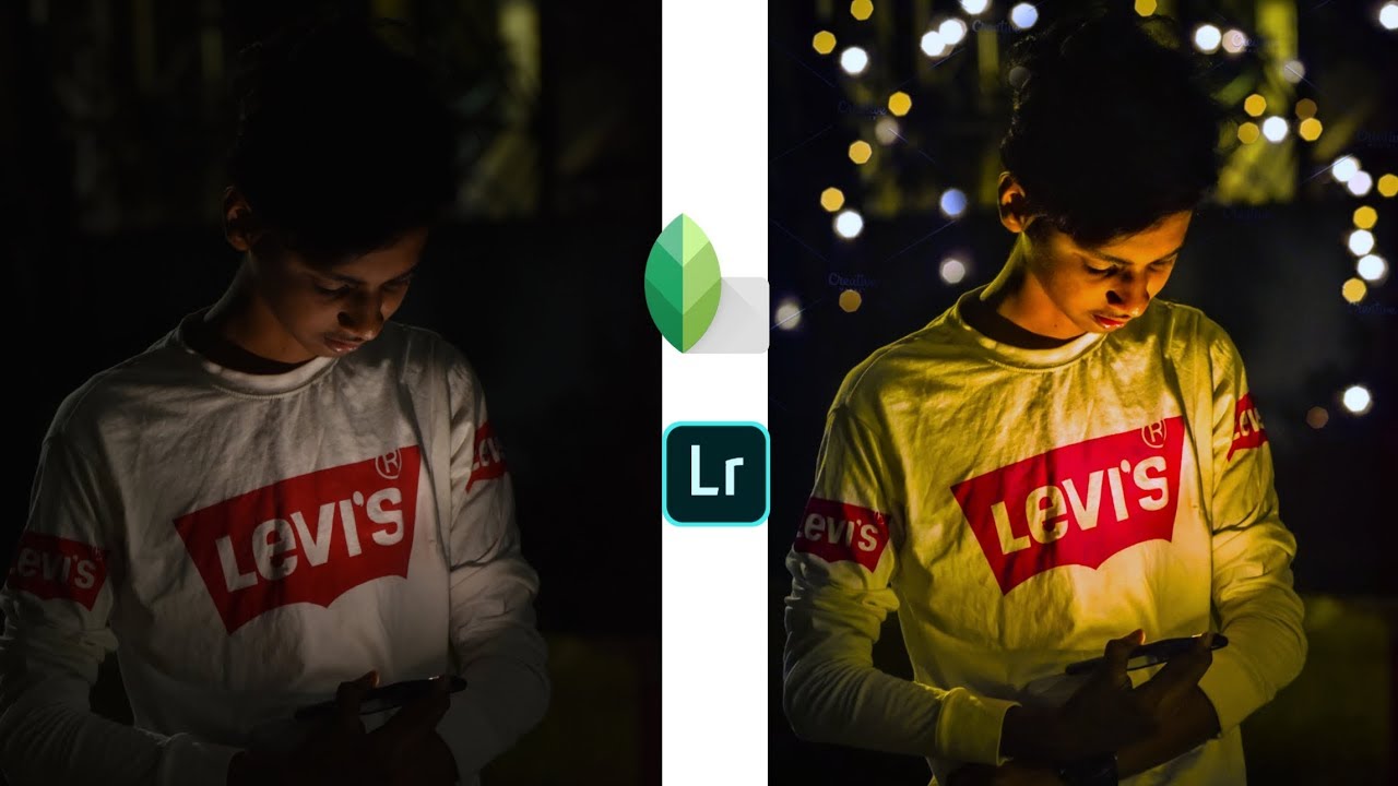 Lightroom Night Portrait Photo Editing | Lightroom & Snapseed Best Photo Editing