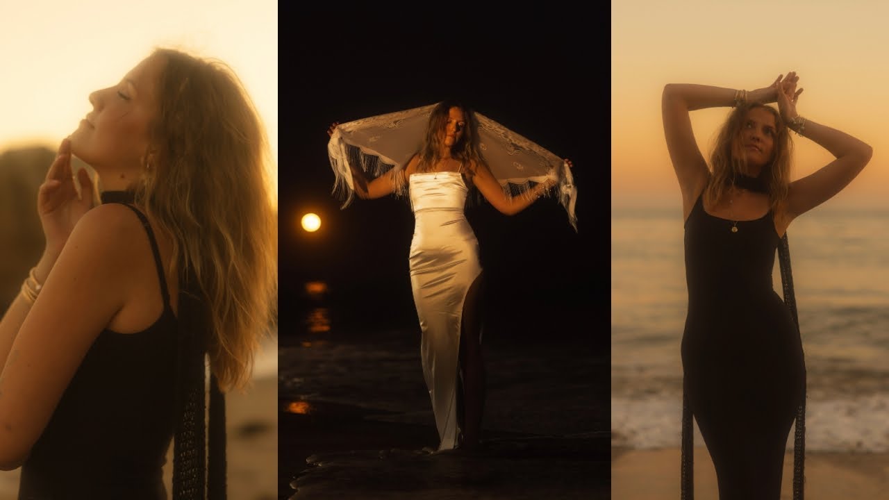Dreamy Malibu Portrait Photoshoot – Behind The Scenes
