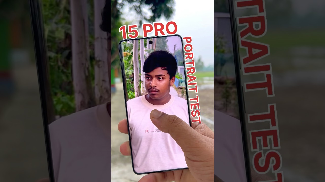 Realme 15 Pro 5G Portrait Test ✅