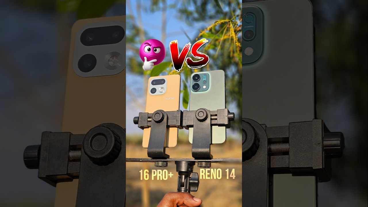 Realme 16 Pro+ vs Oppo Reno 14 Portrait Camera Test #shorts