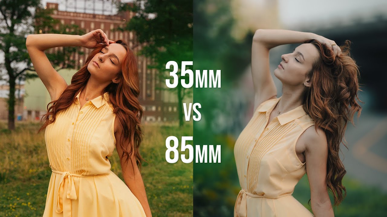 35mm vs 85mm: Best LENS for Portrait Photography?