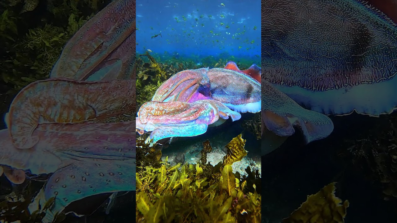 GoPro | "Flamboyant Cuttlefish" π¬ Terence Tong #Shorts #Cuttlefish