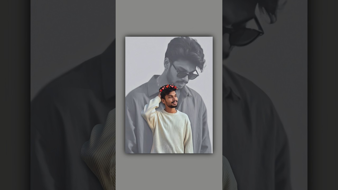 Mobile Se Portrait Photo Editing | Portrait Photo Ideas #shorts #youtubeshorts #tutorial