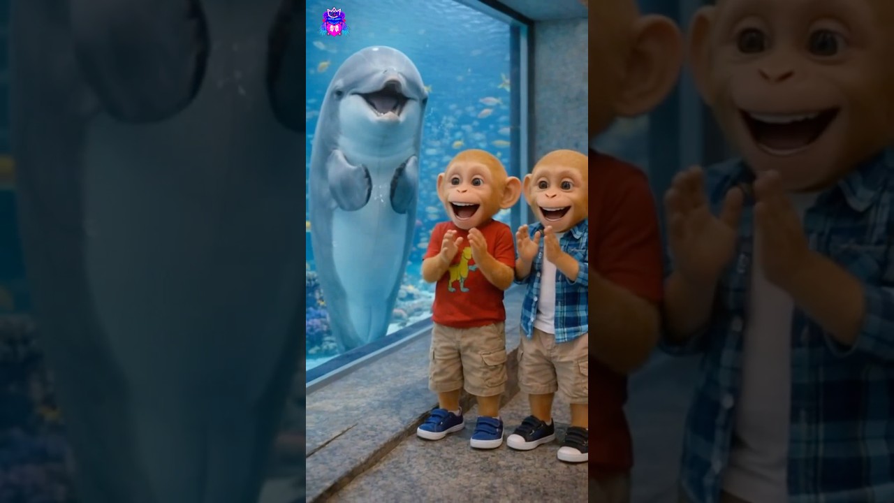 Tutu & Barley Visit the Aquarium 🐬🐠 | A Fun Day with Marwa