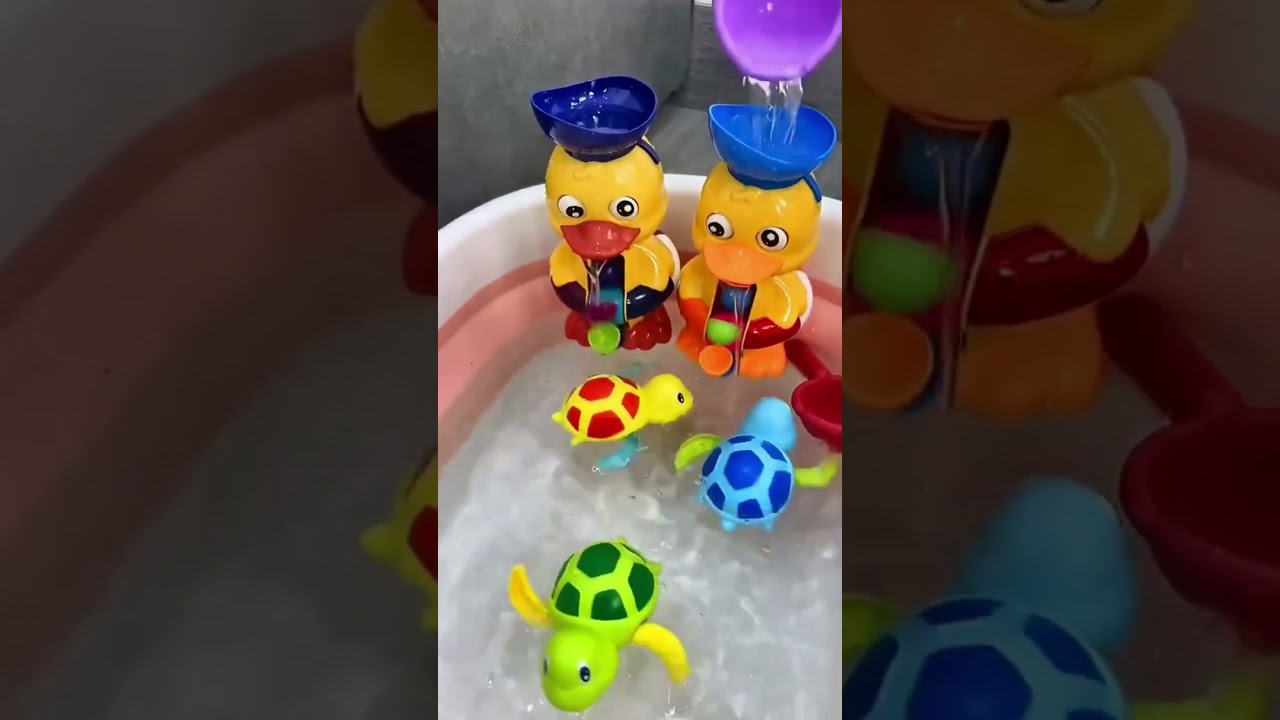 KIBTOY Turtle Bath Toy