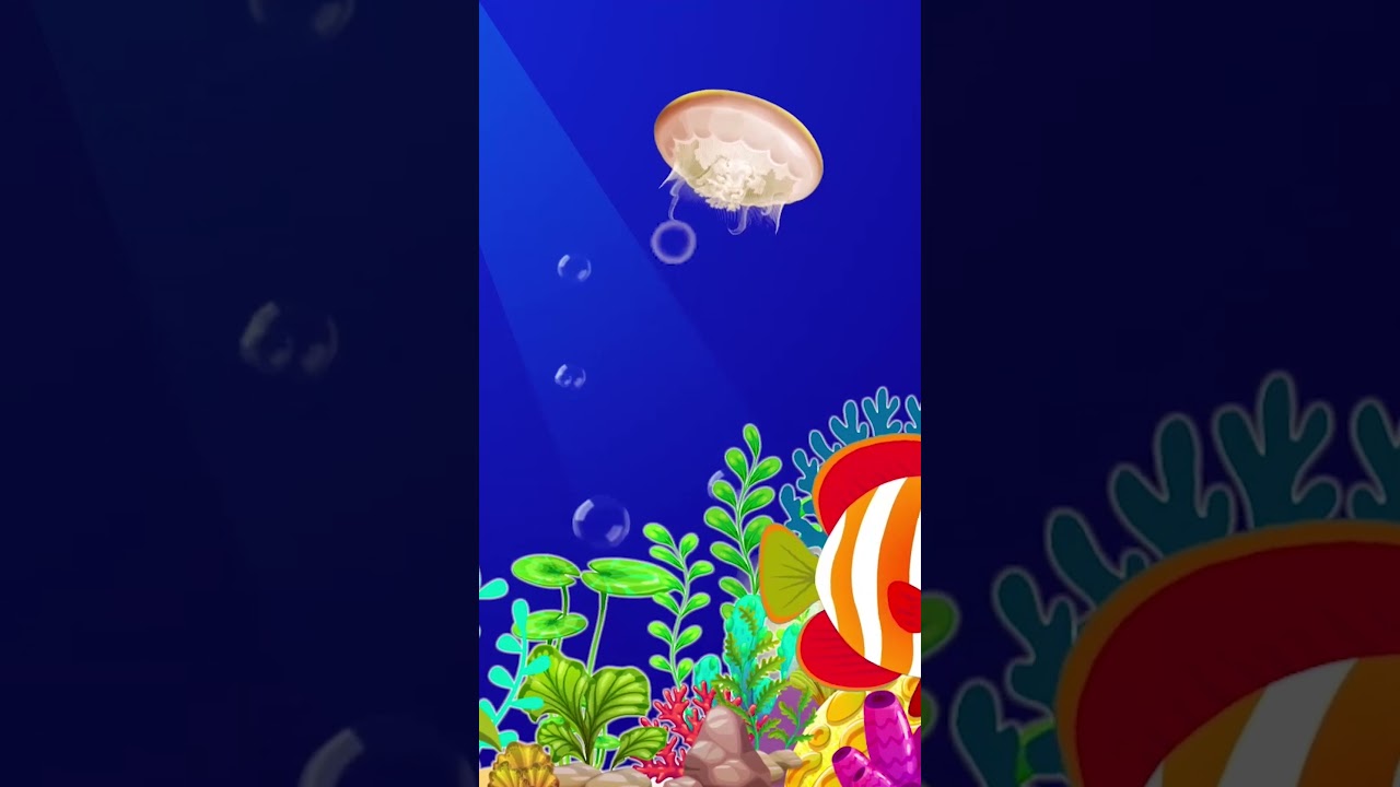 Baby Relax Music and Aquarium Fish 🌊🐟 #shorts #babysleepmusic #babylullaby #babybedtime