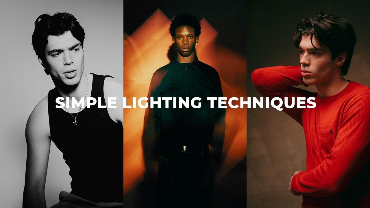 5 Simple Lighting Techniques for Studio Portrait Photography
