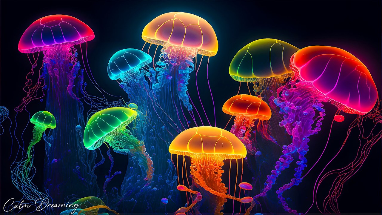 Amazing Jellyfish Aquarium – Healing of Stress and Depressive States • Remove Insomnia Forever #11