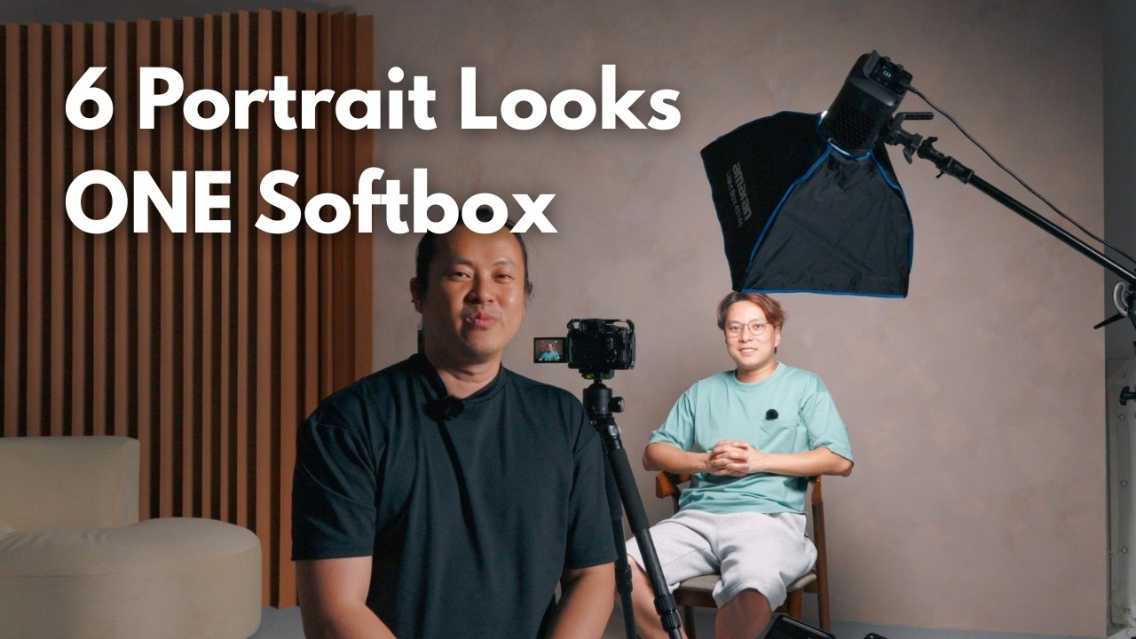 One Light Portrait Photography: 6 Looks with a Small Softbox