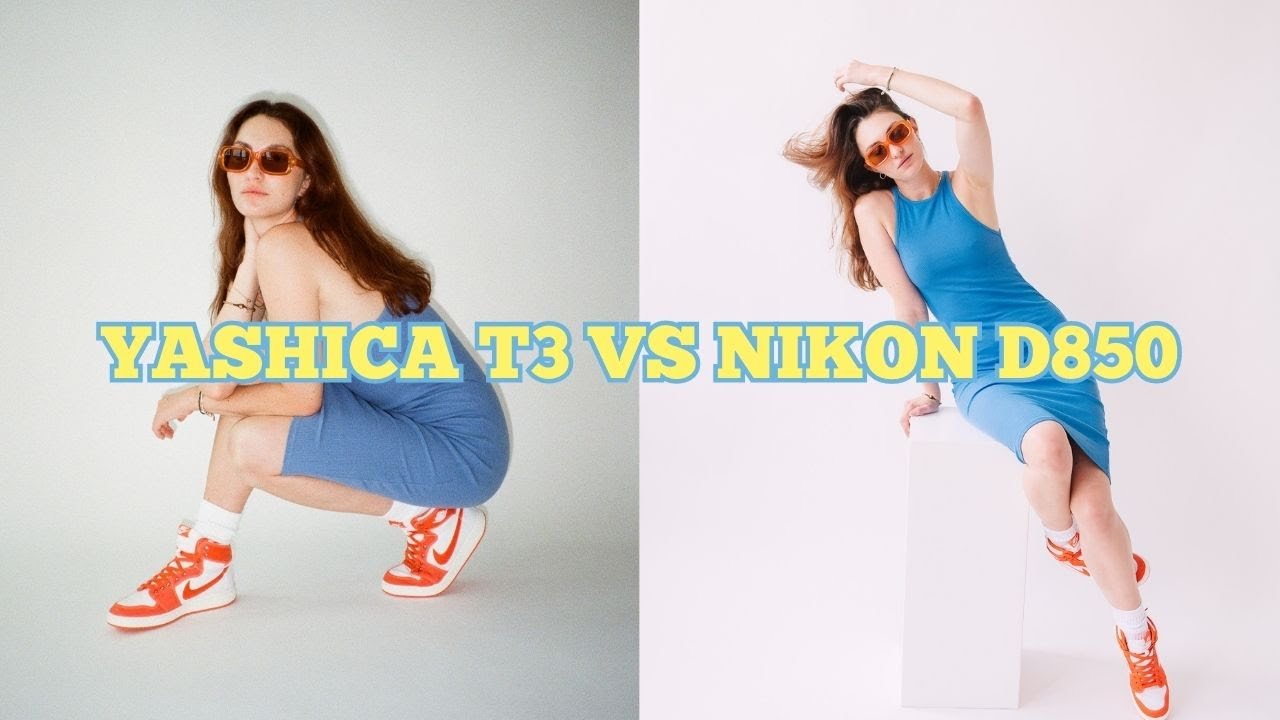 yashica T3 vs nikon D850 – portrait photography camera challenge I film vs digital