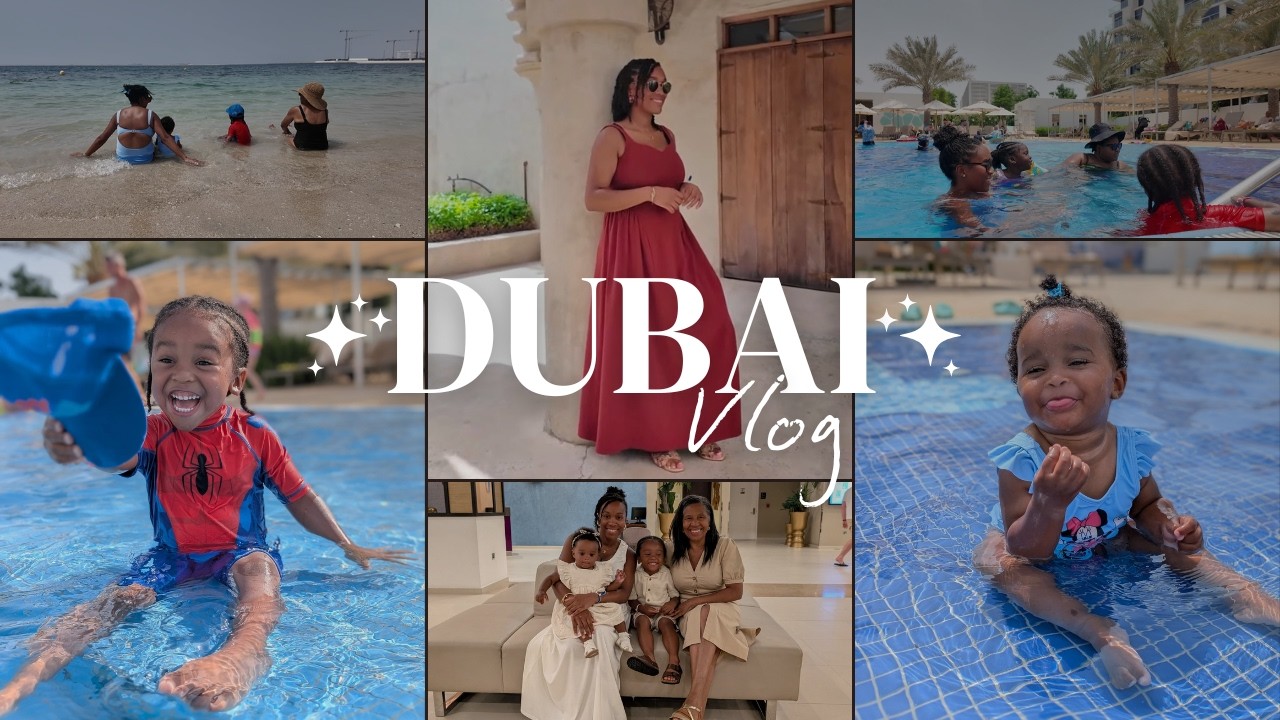 Dubai Family Holiday 🏖️ | RIU Dubai, Dubai Mall & Aquarium With Kids | Old Town Dubai + Souk ✨