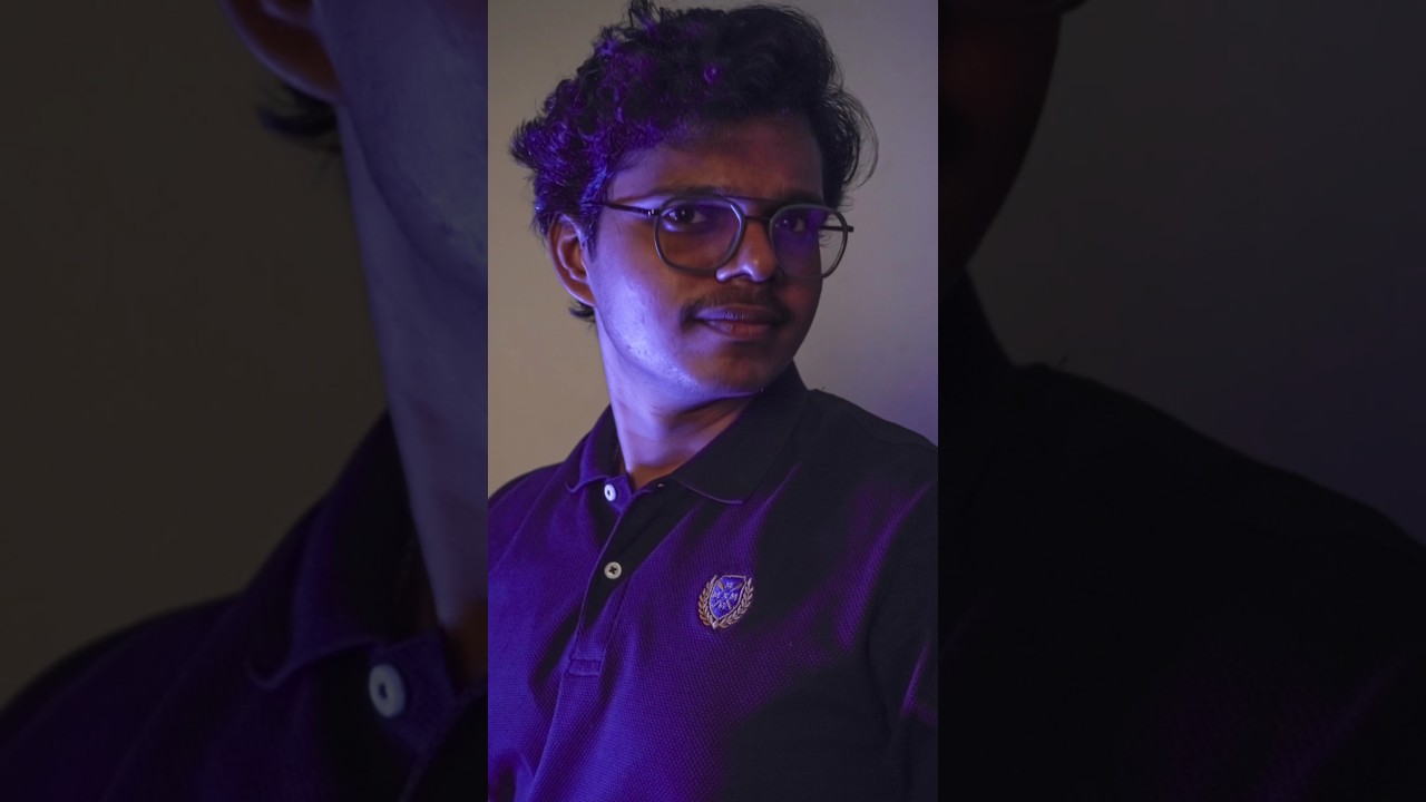 Lighting for portrait using an Aquarium light Part 1 #portrait #lighting #portraitphotography