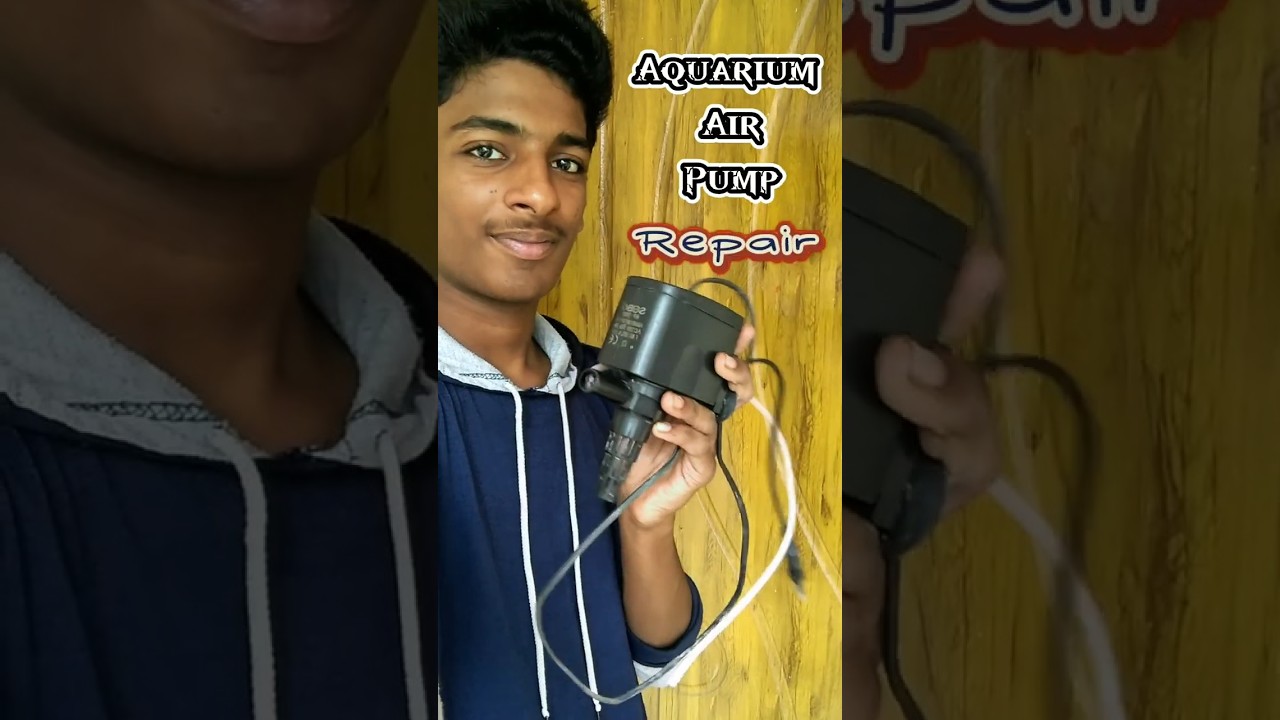 Aquarium🐠 Air Pump Repair ⁉️  இத Try Pannunga😎 | Mari's Tech Info | #shorts