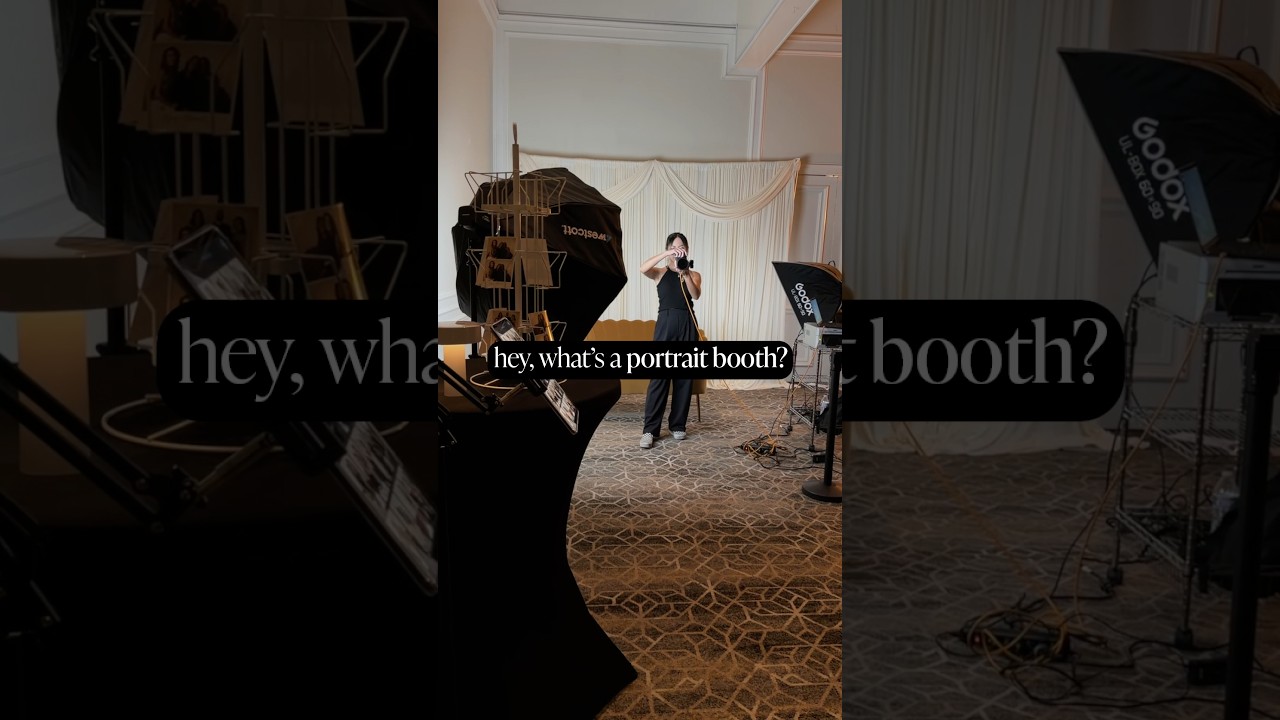 so what exactly is a portrait photo booth? let me explain 🤍⬇️